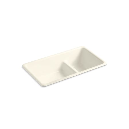 Kohler Kitchen Sink, Drop In, Undermount Mount, 0 Hole 6625-96